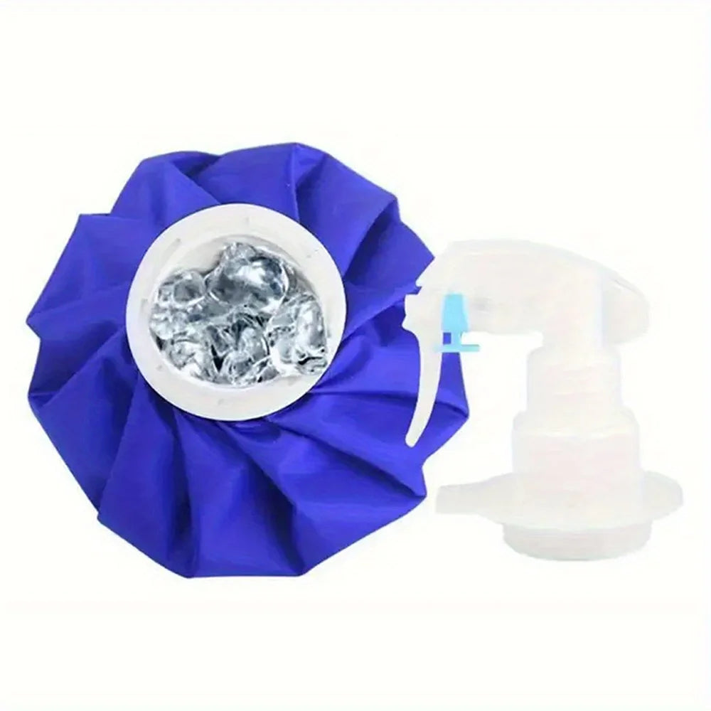 Reusable Ice Bag Packs with Spray Nozzle – Hot & Cold Therapy Hot Cold Therapy Pack PLUSH BLUE