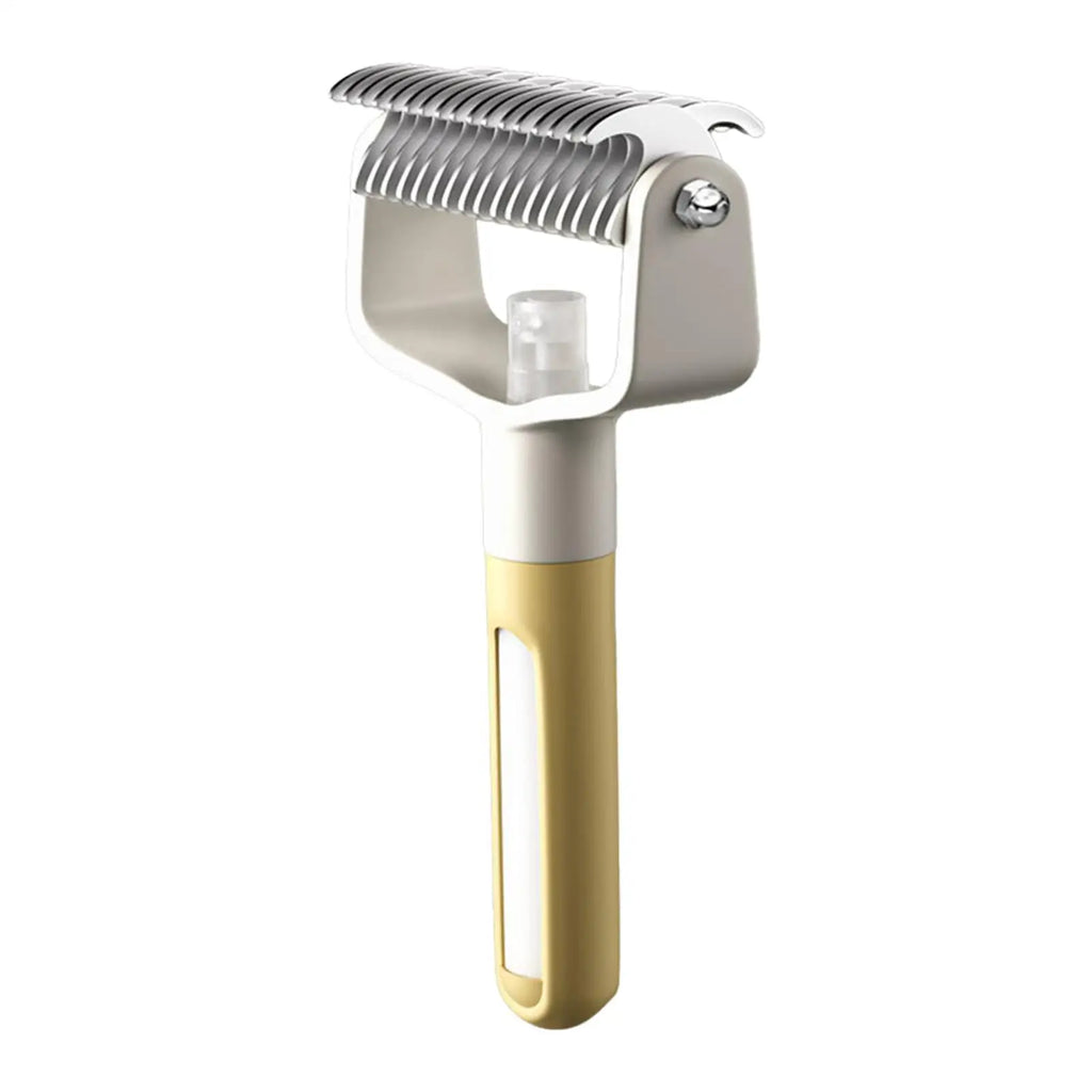 Pet Deshedding Brush – Dog & Cat Grooming Comb with Mist Pet Grooming Brush PLUSH