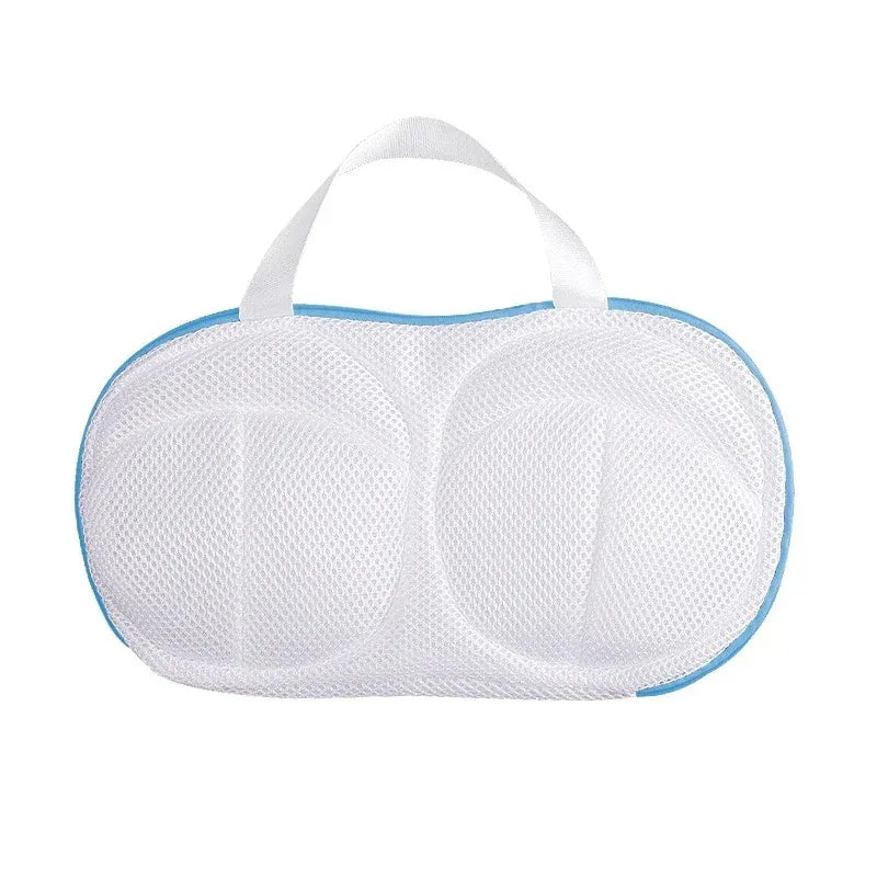 Bra Laundry Bag – Anti-Deformation Underwear Washing Bag Laundry Wash Bag PLUSH Blue 2Pcs