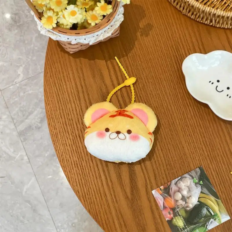Kawaii Plush Coin Bag – Backpack Pendant & Keychain Pouch Plush Coin Pouch PLUSH B