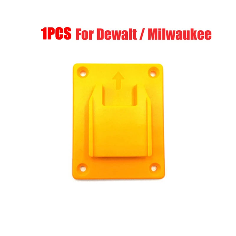18V Battery Wall Mount Holder for Makita Bosch Dewalt Milwaukee Battery Wall Mount Holder PLUSH For Dewalt Milwaukee China Mainland