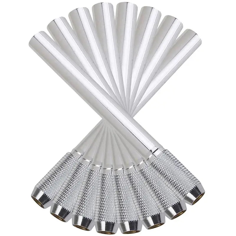 8-Pack Metal Pencil Extenders – Adjustable Stainless Steel Holders Pencil Extender Holder PLUSH