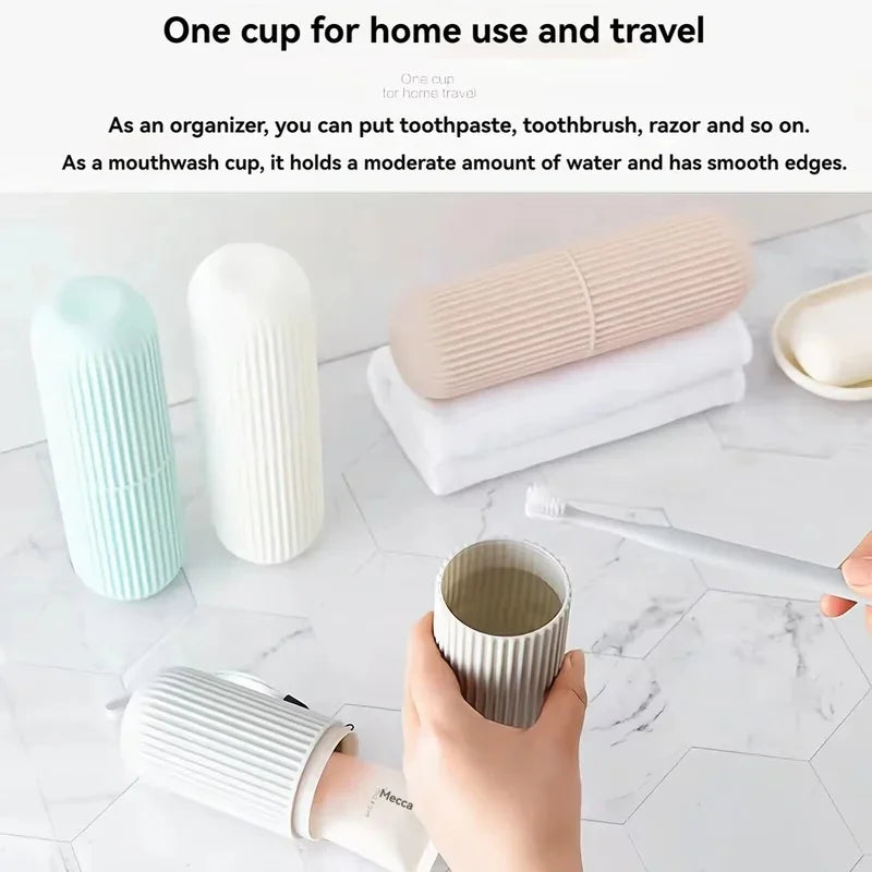 Portable Toothbrush & Toothpaste Travel Case Storage Box Toothbrush Travel Case PLUSH
