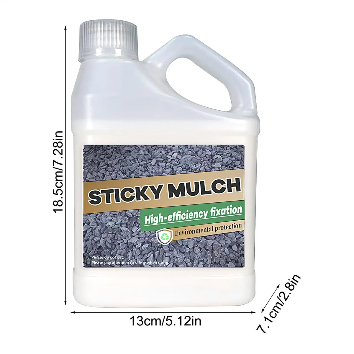 Stone Glue – Clear Waterproof Landscape Adhesive for Rocks & Gravel Landscape Adhesive PLUSH