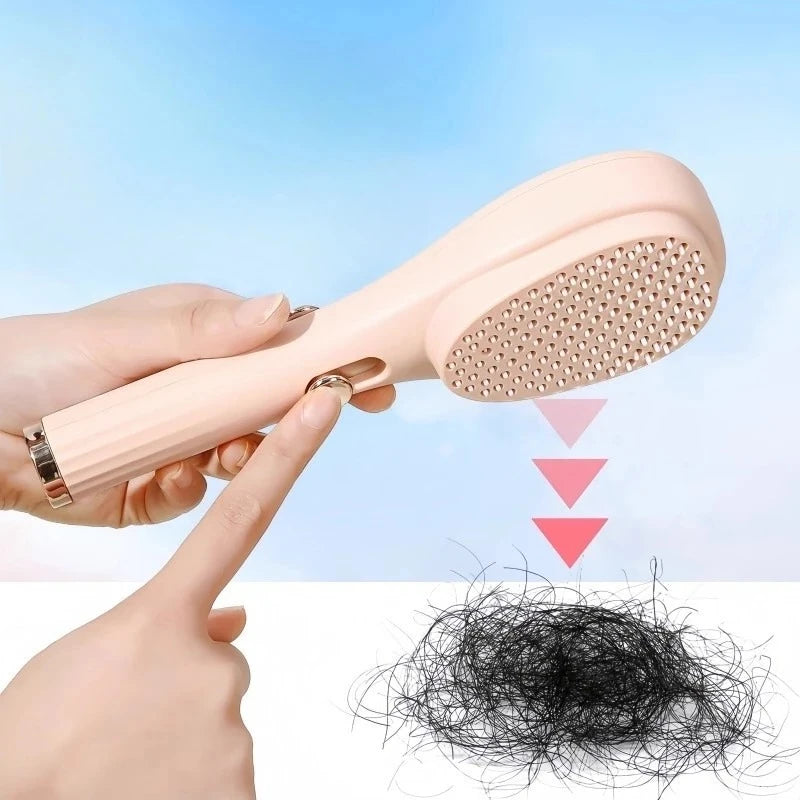 Magic Retractable Hair Comb – Anti-Static Detangling Brush Hair Detangling Comb PLUSH