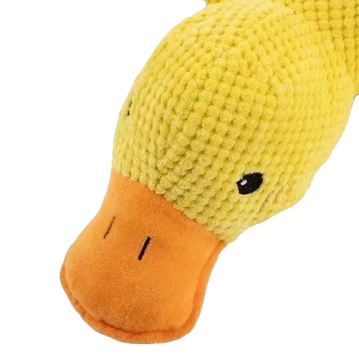 Plush Duck Dog Chew Toy – Squeaky Sleep Companion for All Breeds Plush Dog Toy PLUSH