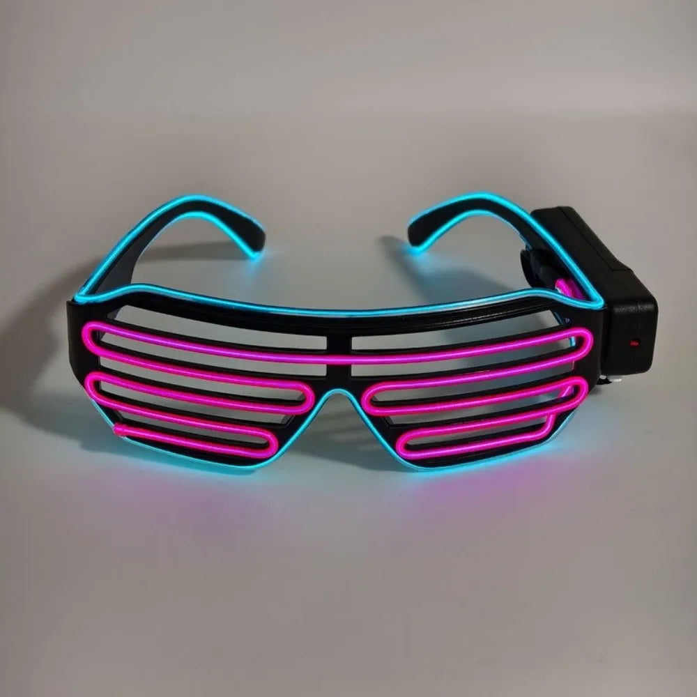 LED Glowing Glasses – Colorful Light-Up Party Glasses LED Party Glasses PLUSH