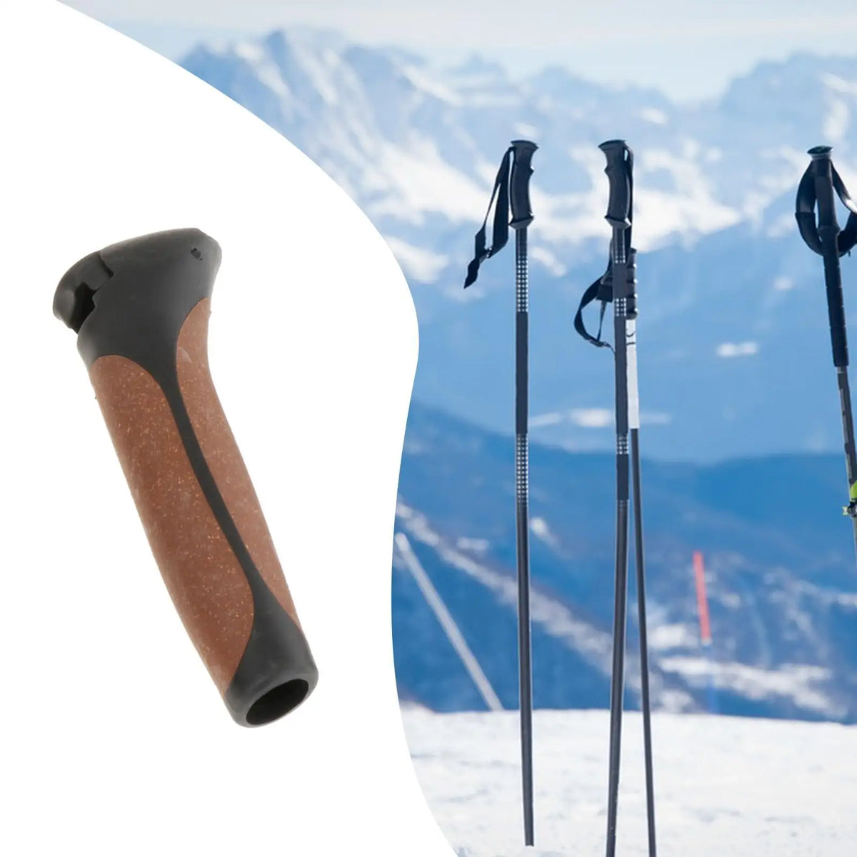 Trekking Pole Replacement Handle Grip | Ergonomic Hiking Grip Trekking Pole Grip PLUSH