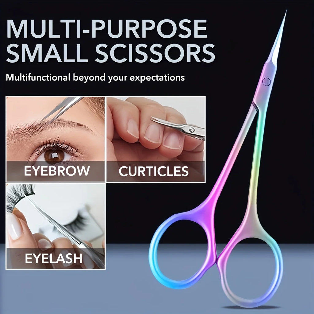 3pcs Stainless Steel Cuticle Scissors Set | Precision Nail Tool Cuticle Scissors Set PLUSH