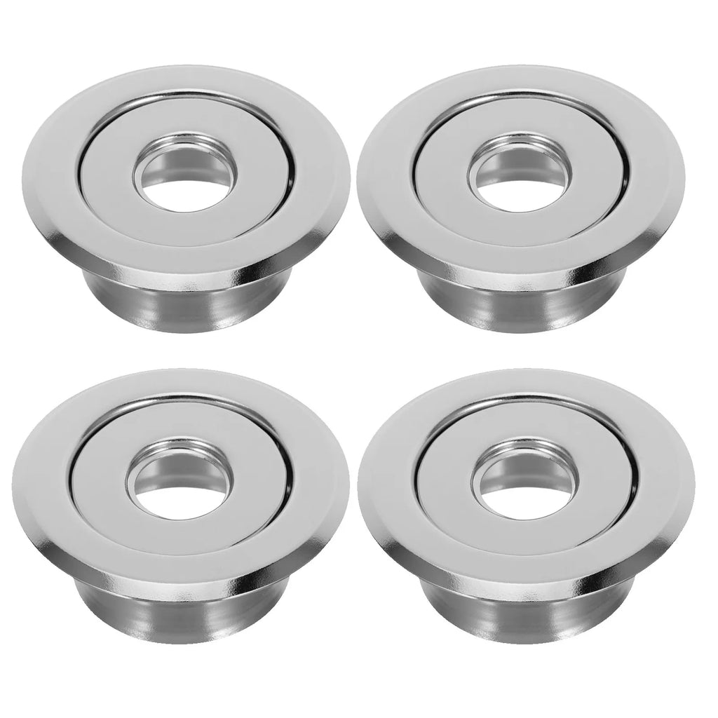 4pcs Chrome Sprinkler Escutcheon 24mm Recessed Ceiling Trim Ring Sprinkler Escutcheon PLUSH Default Title
