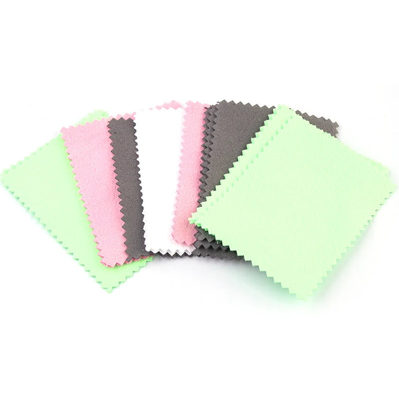 Silver Polishing Cloth Anti-Tarnish Jewelry Cleaner 20-50pcs Jewelry Polishing Cloth PLUSH