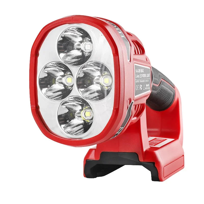 ZWINCKY LED Work Light for Craftsman 14.4V–20V Battery Cordless Work Light PLUSH China Mainland 12W Horizontal