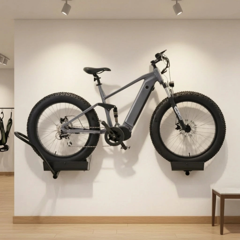 Wall Mount Bike Rack – Adjustable Hanger for 24–29" Cycles Bike Wall Mount PLUSH