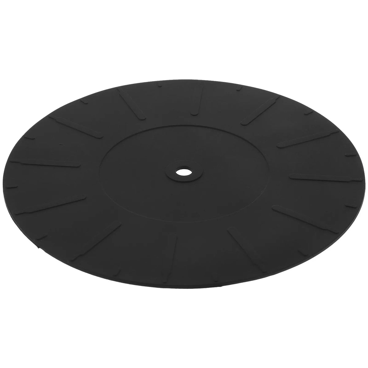 Silicone Turntable Slipmat – Anti-Static Vinyl Record Player Mat Turntable Slipmat PLUSH