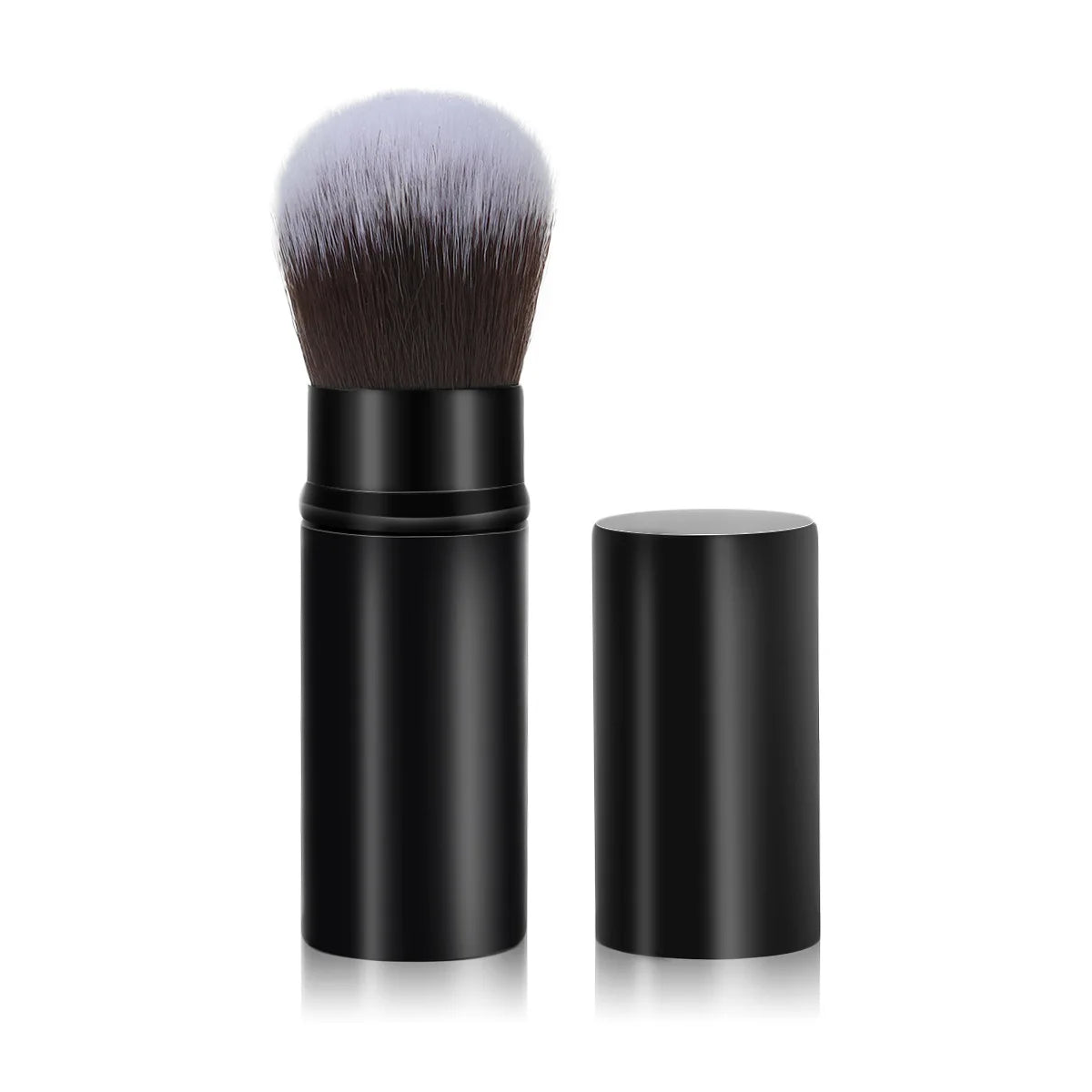 Mini Retractable Powder Blush & Highlight Brush | Portable Makeup Brush PLUSH No.3