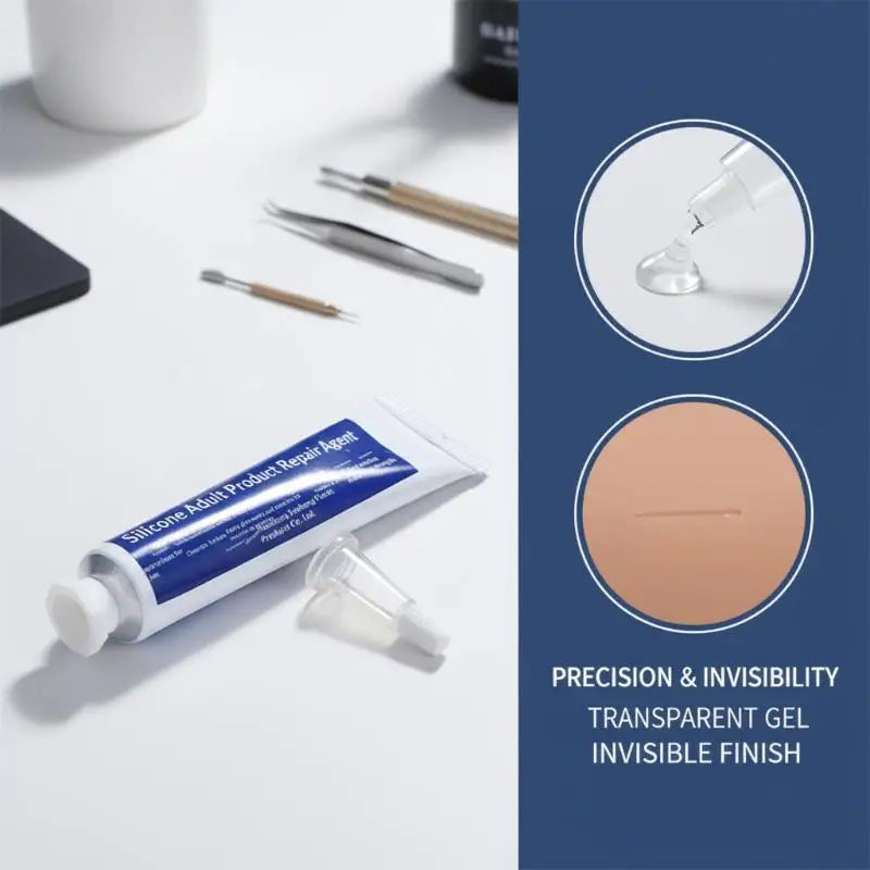 Silicone Doll Repair Glue Tool – Flesh Color Adhesive Doll Repair Tool PLUSH