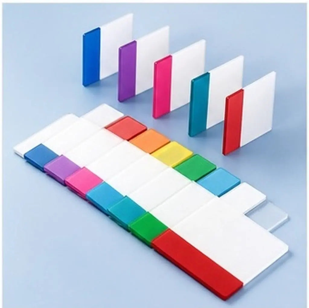 Writable Transparent Index Tabs | Waterproof Page Markers Index Page Markers PLUSH Default Title
