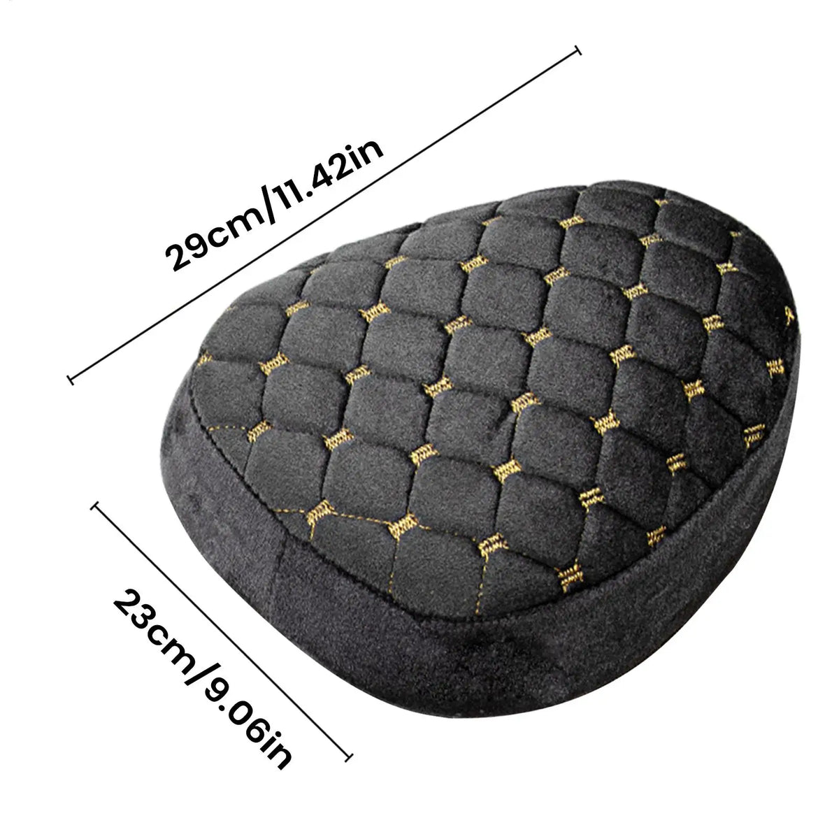 Winter Fleece Motorcycle Seat Cover – Thermal Cushion Pad Motorcycle Seat Cover PLUSH
