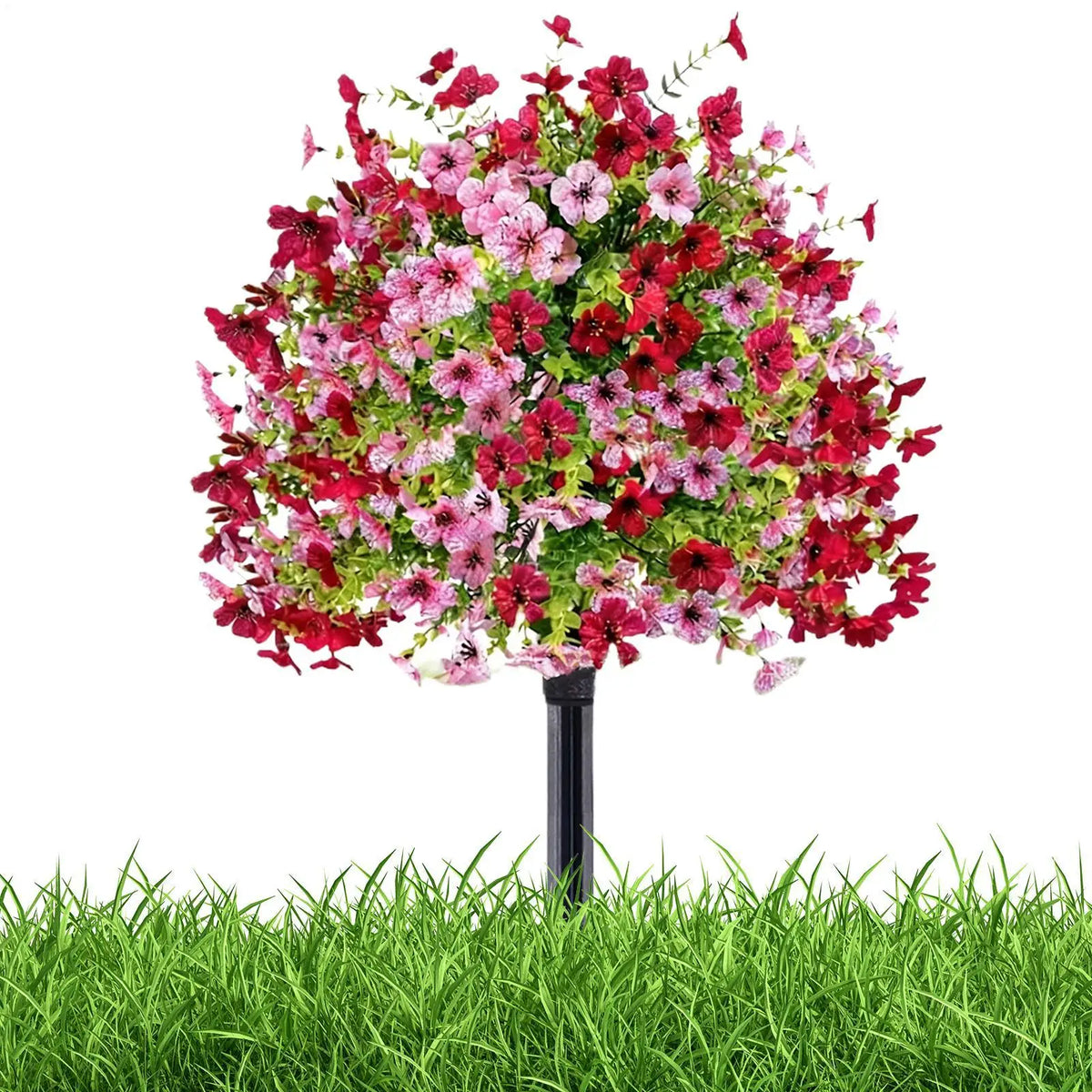 Artificial Petunia Flowers UV Resistant – Indoor & Outdoor Décor Artificial Flower Decor PLUSH