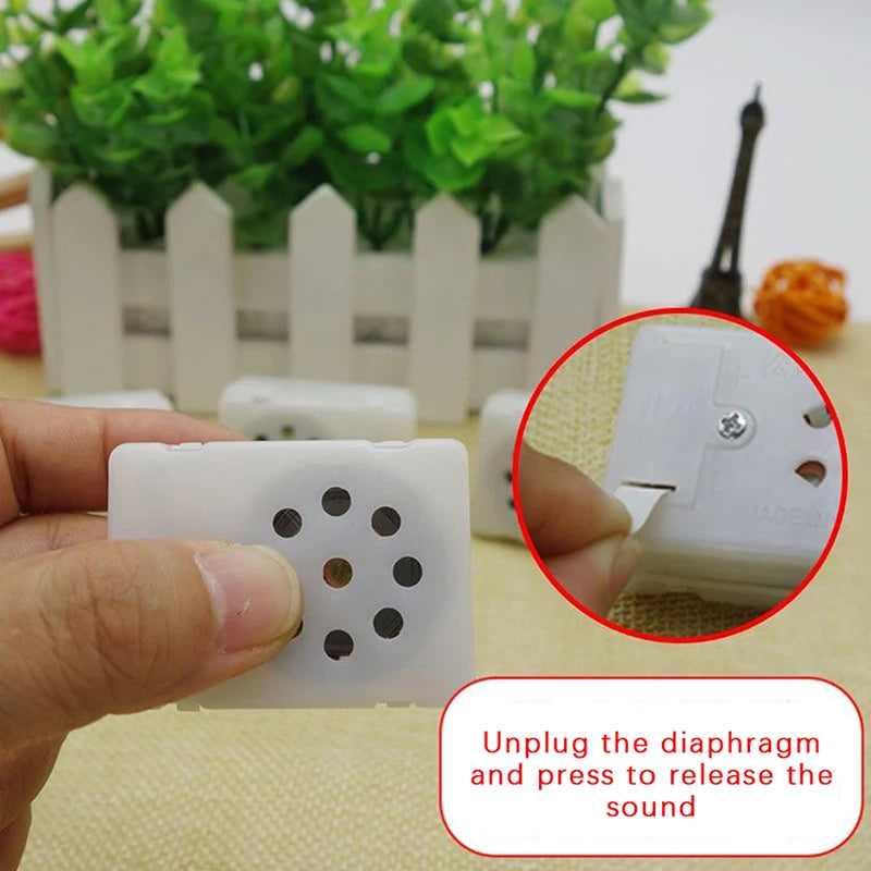 Recordable Voice Box Sound Module for Stuffed Animals Toy Sound Module PLUSH