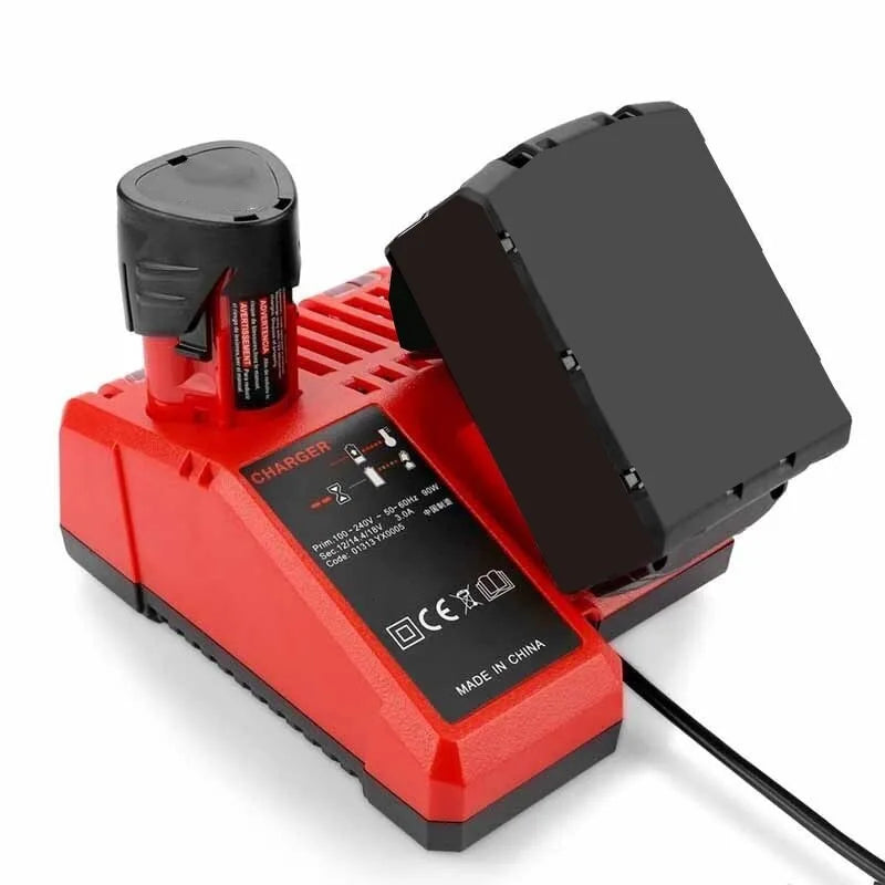 ZWINCKY Milwaukee 12V 14.4V 18V Li-ion Battery Charger Battery Charger PLUSH
