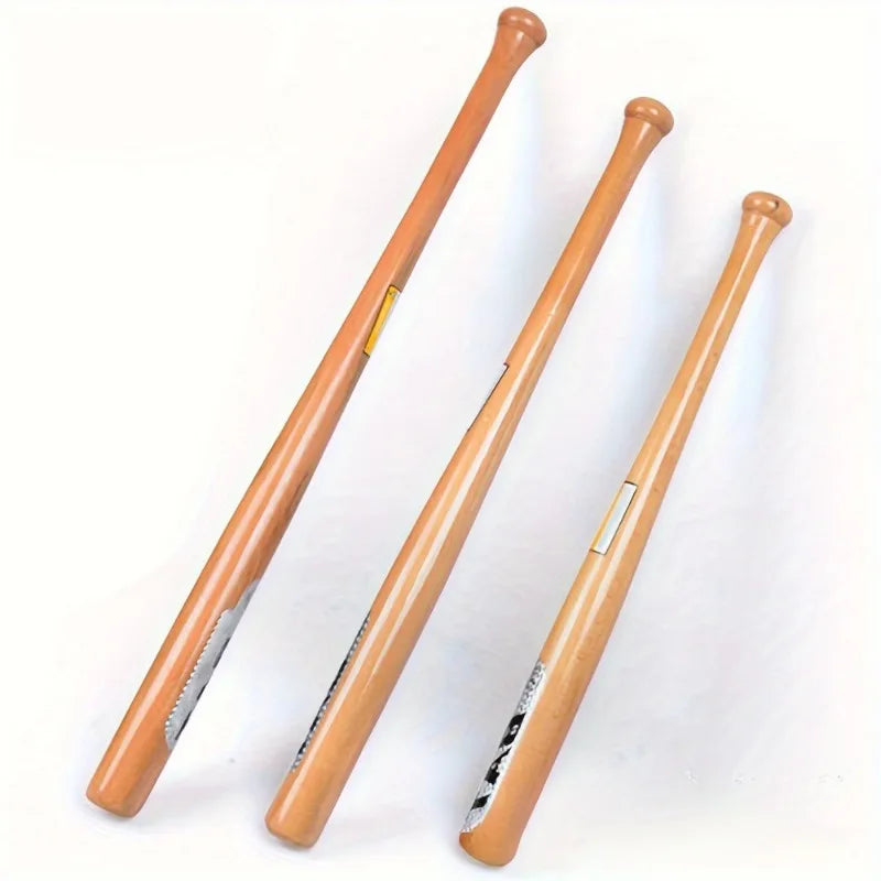Beech Wood Baseball Bat – Lightweight Adult Practice Bat 4 Sizes Wood Baseball Bat PLUSH