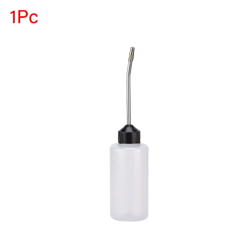 120ml Long Spout Oiler Bottle with Iron Tip – Precision Applicator Oil Applicator Bottle PLUSH 1pc