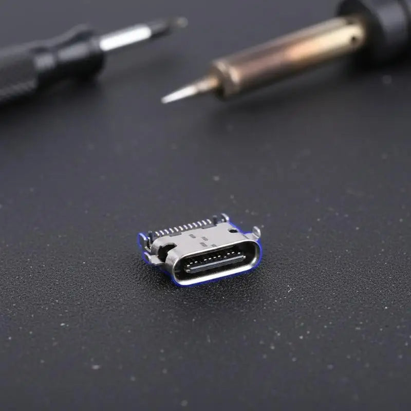 Type-C Charging Port Jack Power Connector Replacement 1/4 Pcs Laptop Charging Connector PLUSH