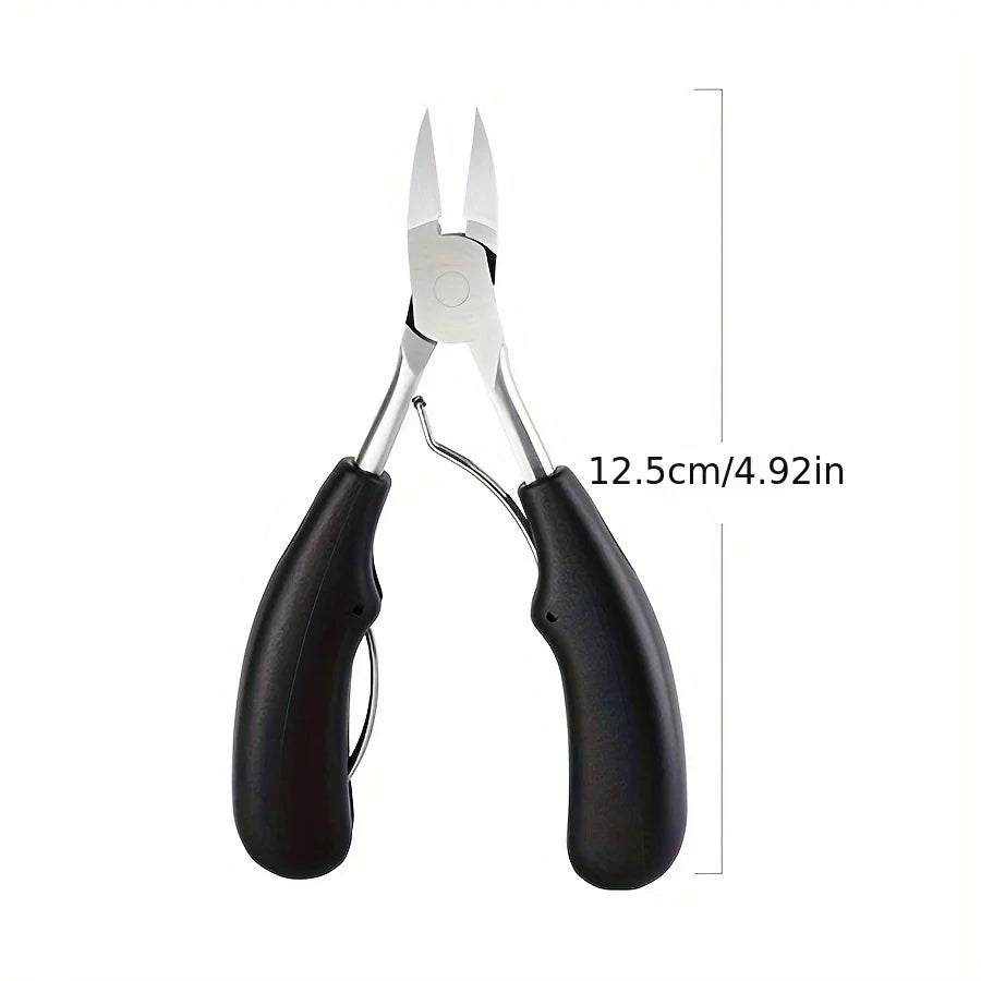 Ouriner Heavy-Duty Slanted Toenail Clippers – Stainless Steel Nail Clipper PLUSH