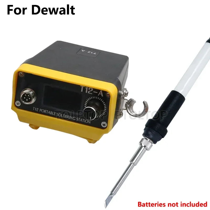 ZWINCKY Cordless T12 Soldering Station – 18V/20V Battery Cordless Soldering Station PLUSH For Dewalt China Mainland