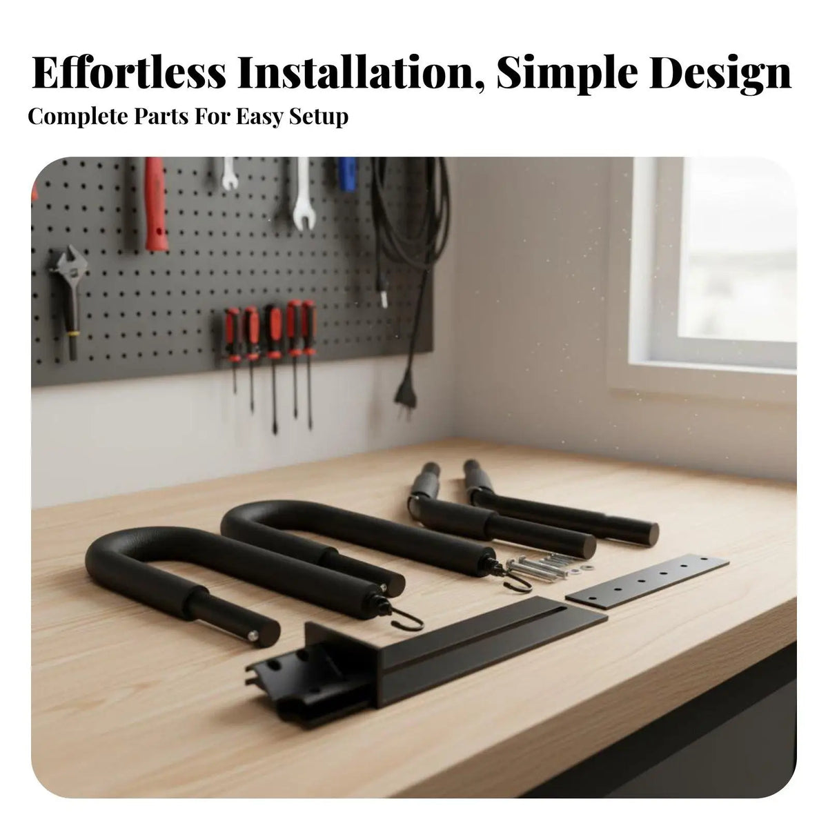 Motorcycle Surfboard Rack – Universal Side Mount Carrier Surfboard Carrier Rack PLUSH