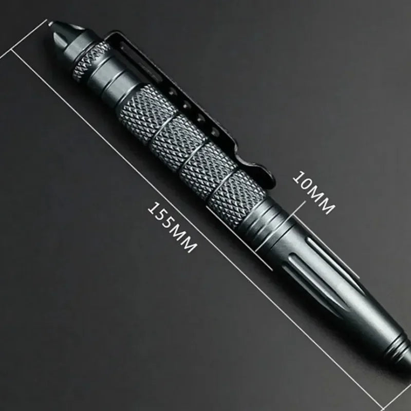 Tactical Pen Glass Breaker – Aluminum Alloy Survival EDC Tool Tactical Survival Pen PLUSH