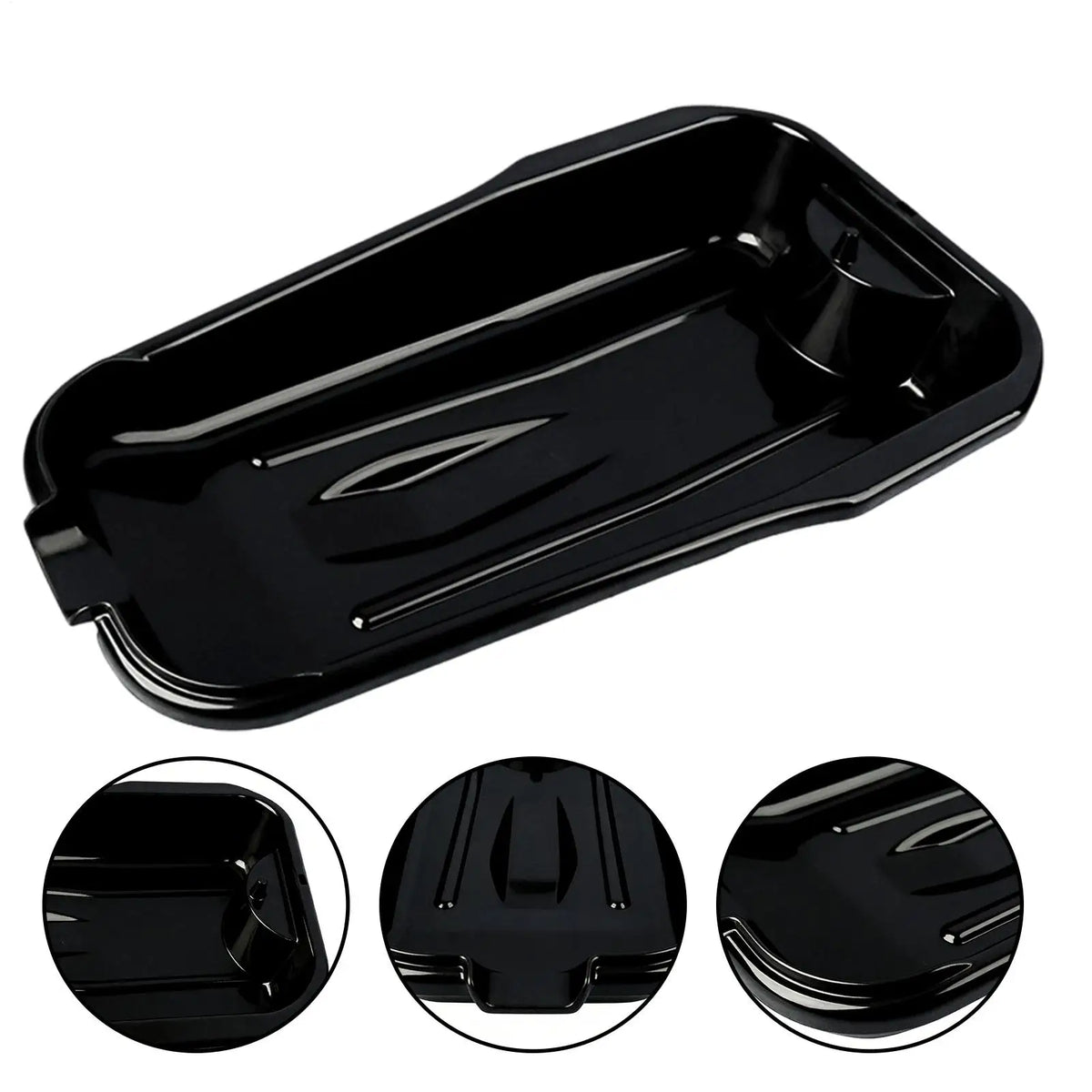 Wide-Mouth Oil Drain Pan – Multi-Function Automotive Container Automotive Drain Pan PLUSH
