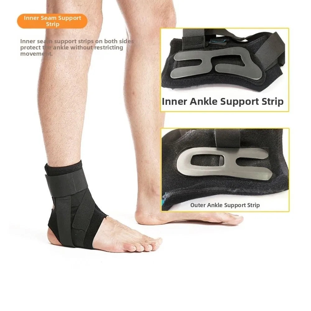 Adjustable Ankle Brace – Breathable Elastic Foot Support Wrap Ankle Support Brace PLUSH