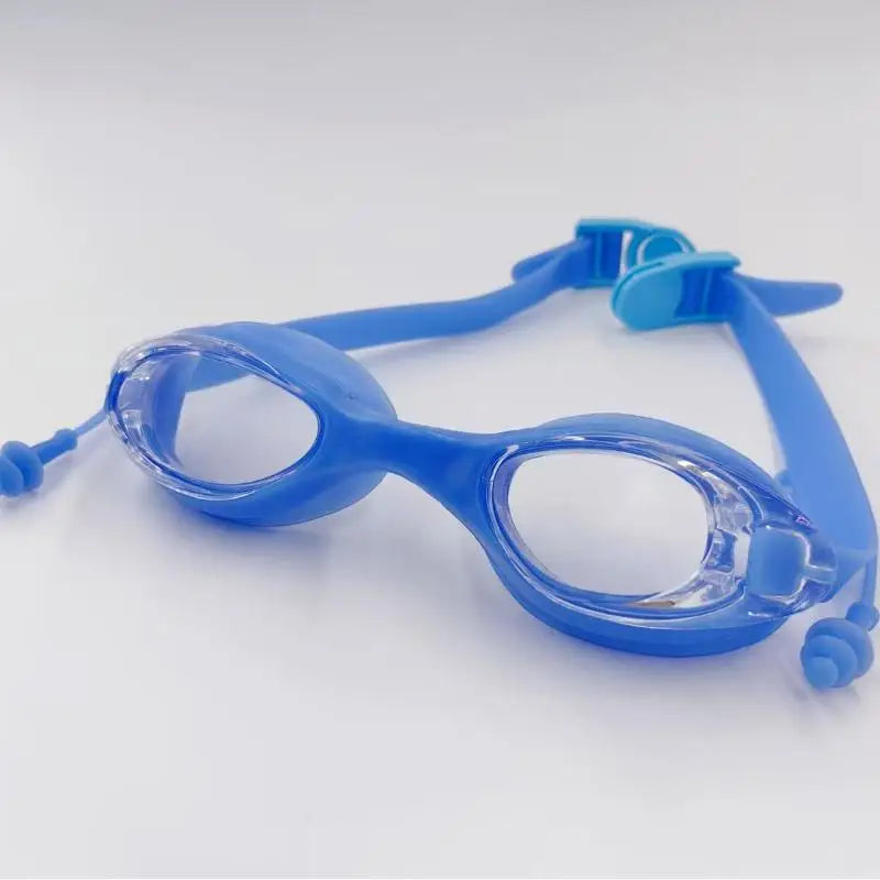 Swimming Goggles with Earplugs – Anti-Fog UV Adult Swim Swimming Goggles PLUSH A5