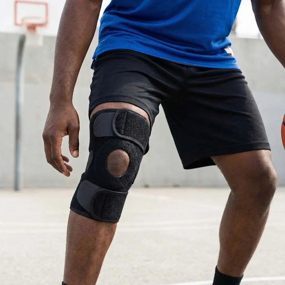 Elastic Knee Support Brace – Breathable Patella Kneepad Knee Support Brace PLUSH