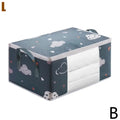 Dustproof Quilt Storage Bag with Handle – Foldable Organizer Quilt Storage Bag PLUSH B