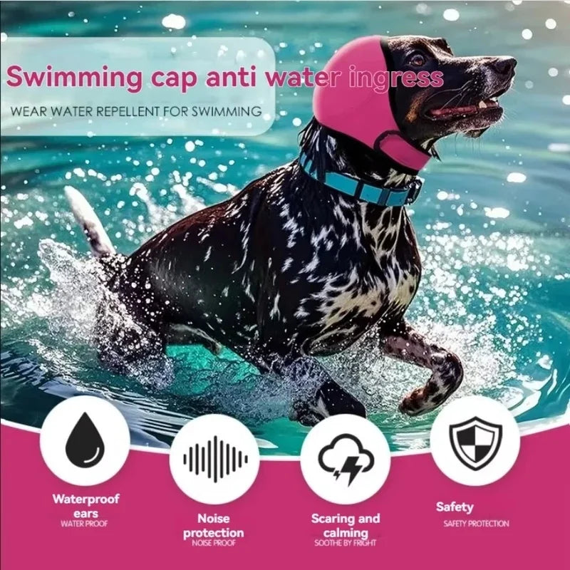 Dog Calming Ear Covers – Noise Reduction Pet Earmuffs S/M/L Dog Ear Covers PLUSH