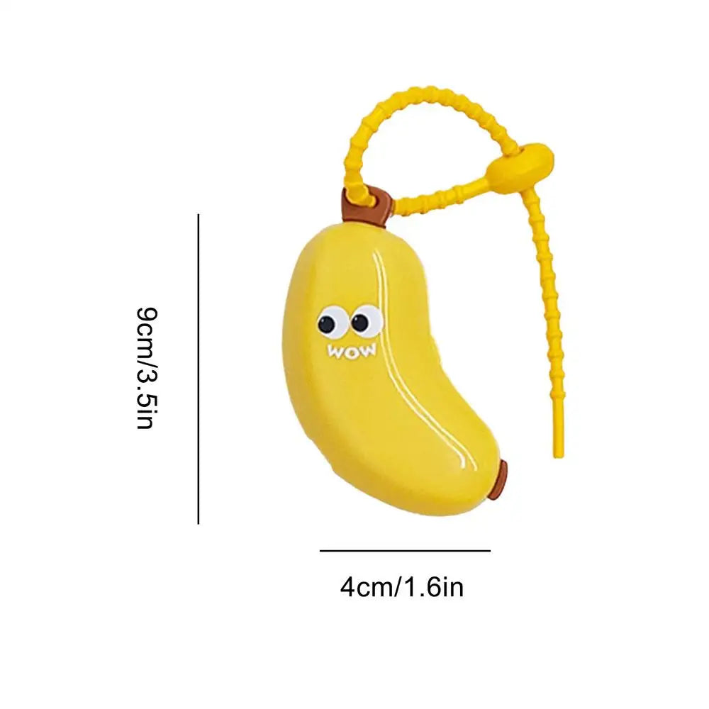 Banana Toothbrush Cover – Portable Travel Toothbrush Cap Toothbrush Cover PLUSH Yellow