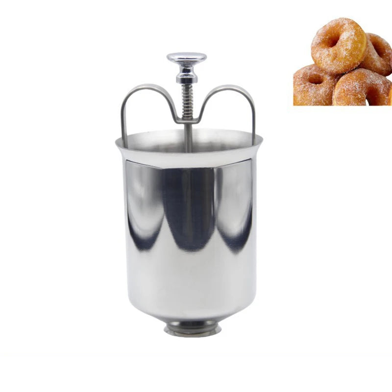 Stainless Steel Donut Maker Dispenser – Homemade Baking Tool Donut Maker Tool PLUSH