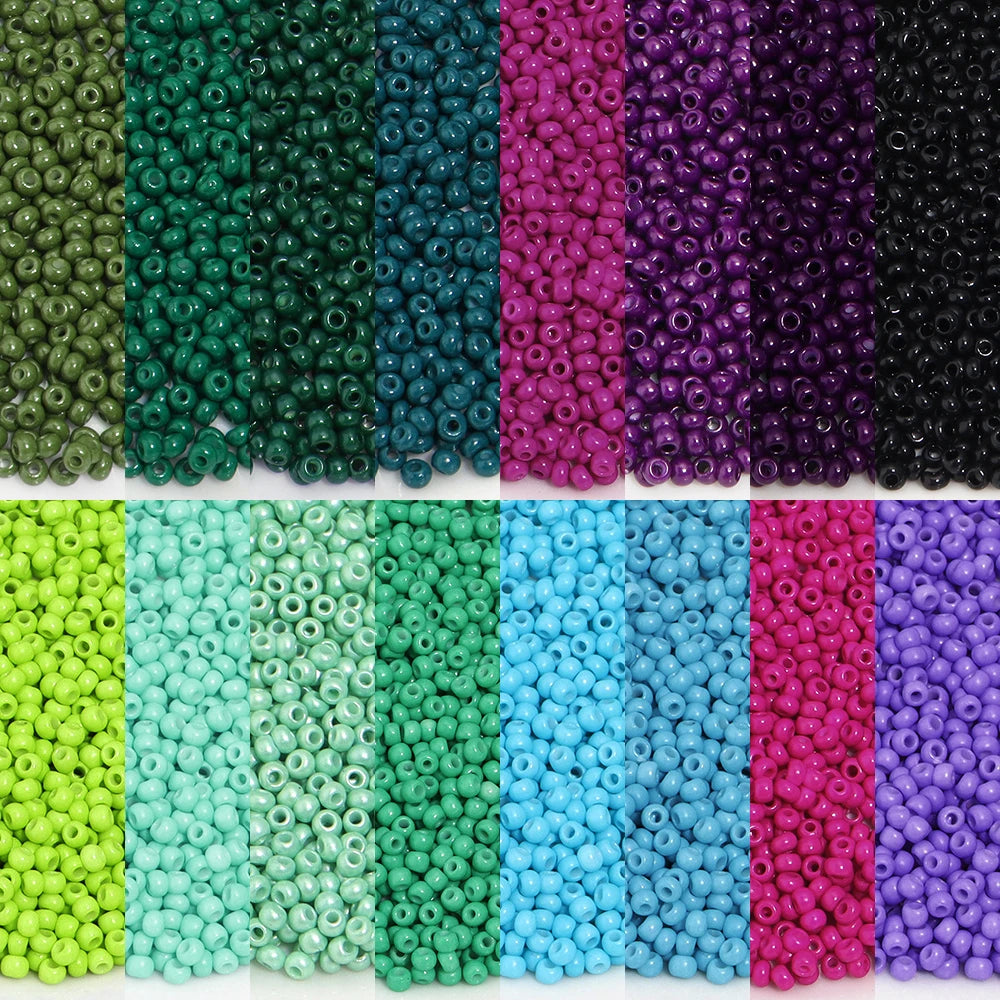 2mm Czech Glass Seed Beads 10g – DIY Jewelry Spacer Beads Glass Seed Beads PLUSH