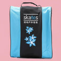 Portable Roller Skate Bag – 3-Layer Mesh Inline Skate Carrier Skate Carrier Bag PLUSH Blue