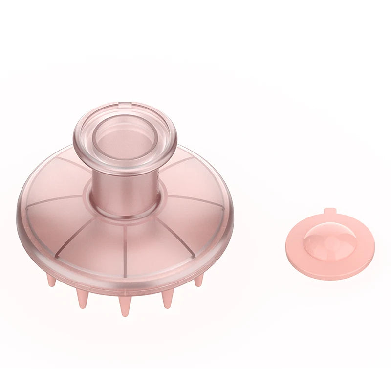 Scalp Applicator Comb & Massager Brush | Silicone Bristles Scalp Massager Comb PLUSH