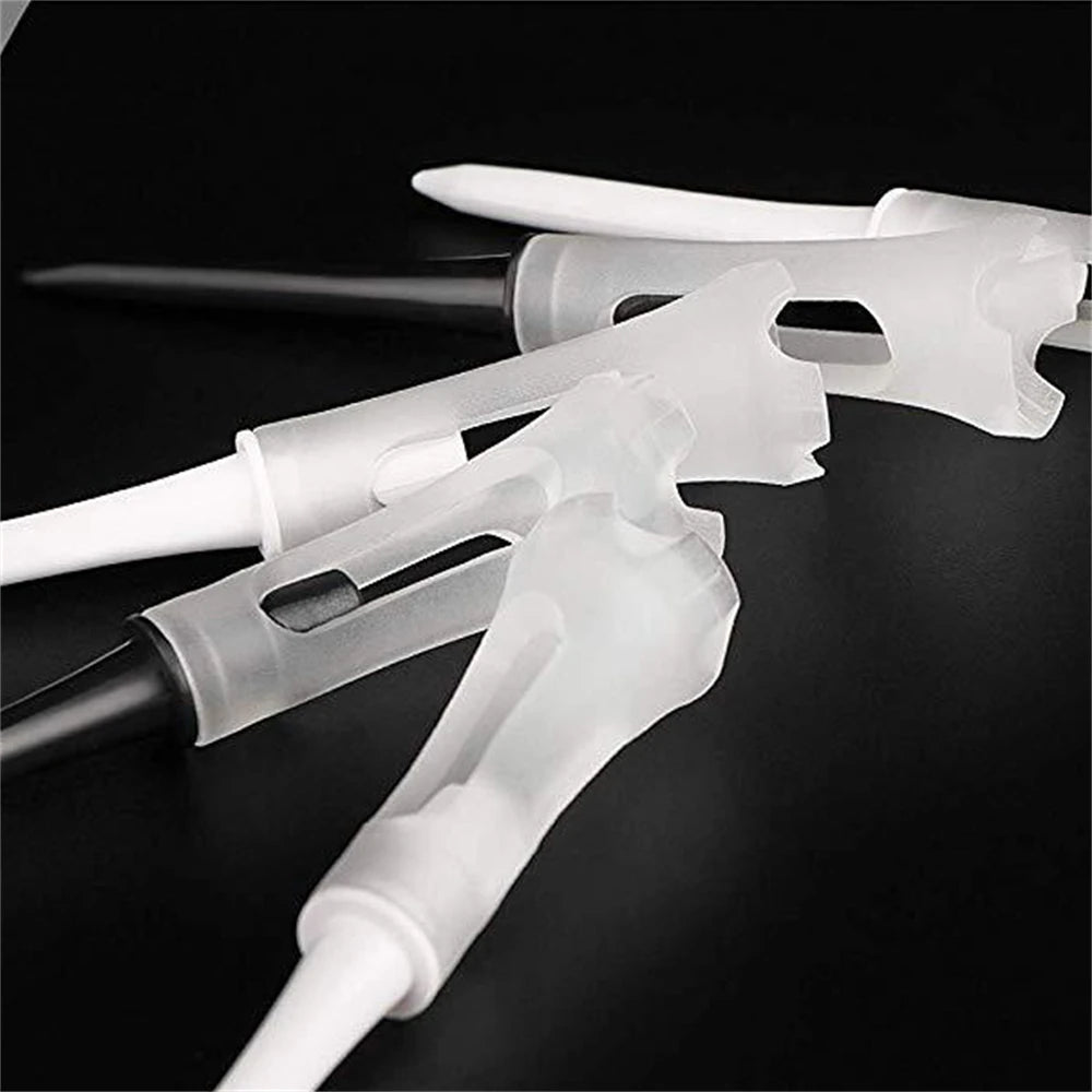 83mm Low Resistance Golf Tees 10-Pack | Plastic Training Tees Golf Tees PLUSH