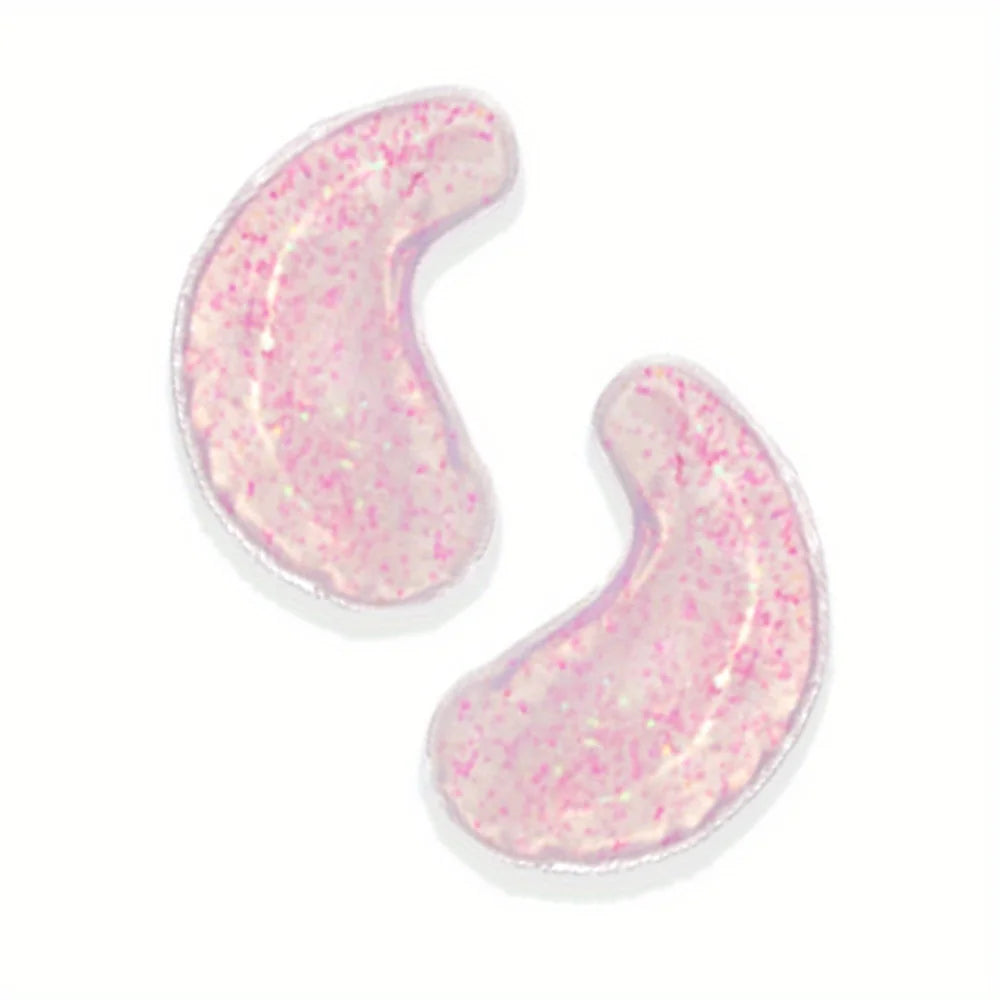Reusable Hot & Cold Gel Eye Mask – Cooling Ice Eye Patches Gel Eye Mask PLUSH Pink