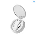 Magnetic False Eyelash Storage Box with Mirror | Portable Eyelash Organizer Case PLUSH A1