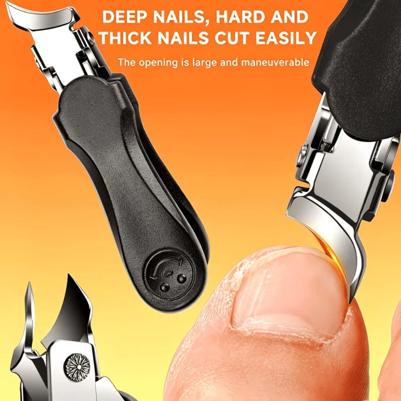 Stainless Steel Nail Clipper Manicure & Pedicure Set – 1/6 Pcs Nail Clipper Set PLUSH