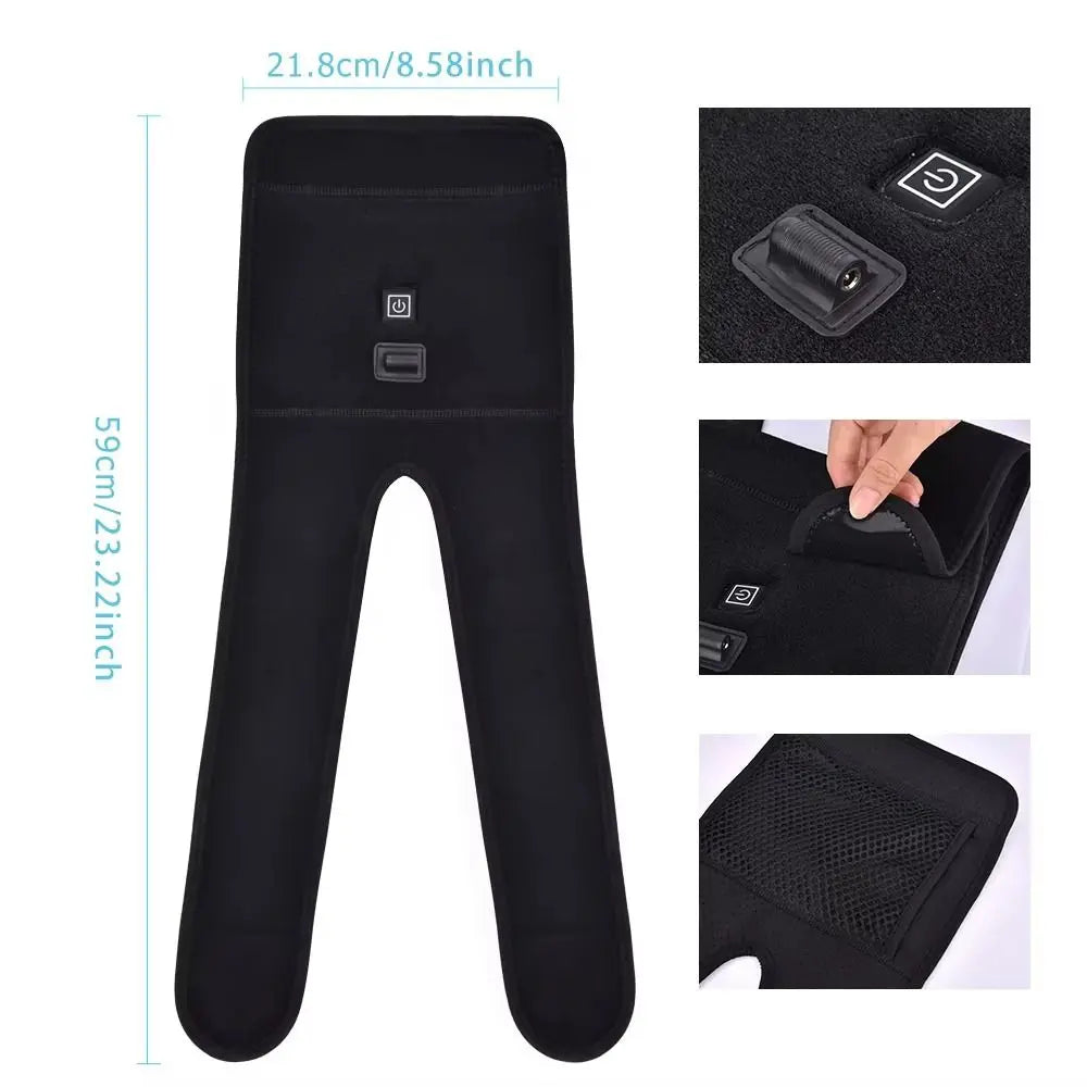 Infrared Electric Heating Knee Brace – Adjustable Warmth Heating Knee Brace PLUSH