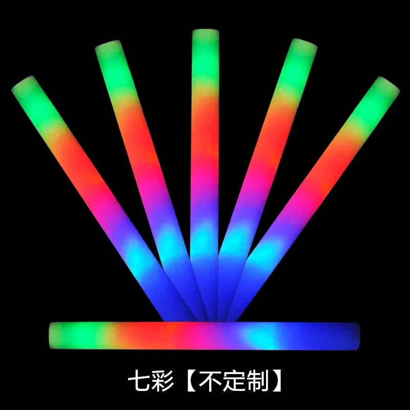 Colorful LED Glow Wands Flash Sticks for Parties & Events Party Glow Wand PLUSH Multi 1PC