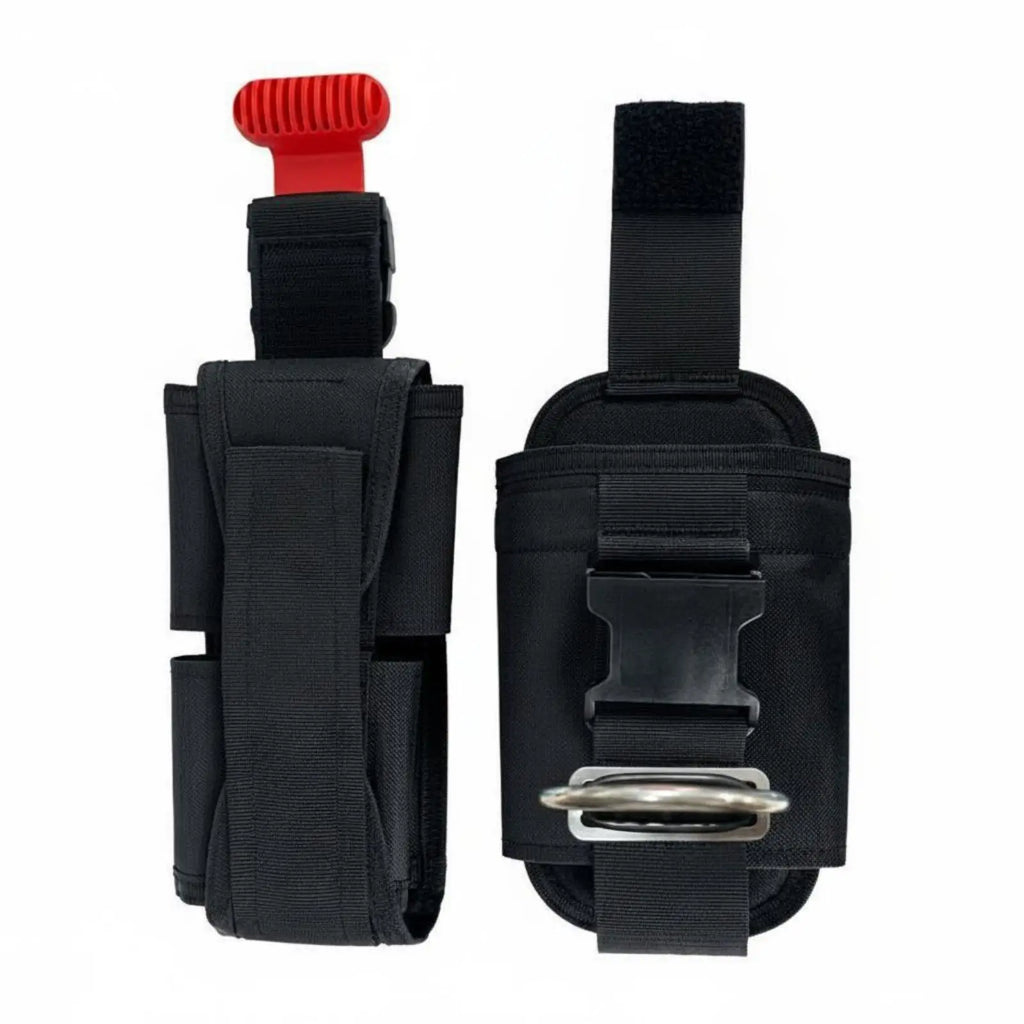 Scuba Diving Weight Pouch – Heavy-Duty Quick Release Belt Pocket Diving Weight Pouch PLUSH